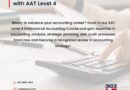 Unlock Your Future with AAT Level Three and Level Four Professional Qualifications